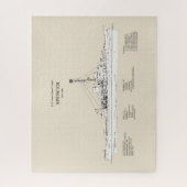 USCG Cutter Spencer wpg-36 - SBD Puzzle (Vertikal)