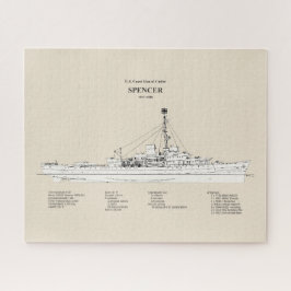 USCG Cutter Spencer wpg-36 - SBD Puzzle