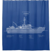 USCG Cutter Storis wmec-38 - ABD Duschvorhang (Vorderseite)