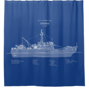 USCG Cutter Storis wmec-38 - ABD Duschvorhang