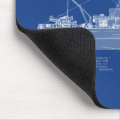 USCG Cutter Storis wmec-38 - ABD Mousepad (Ecke)