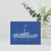 USCG Cutter Storis wmec-38 - ABD Postkarte (Stehend Vorderseite)