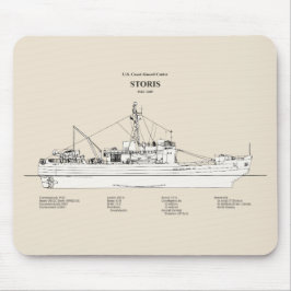 USCG Cutter Storis wmec-38 - SBD Mousepad