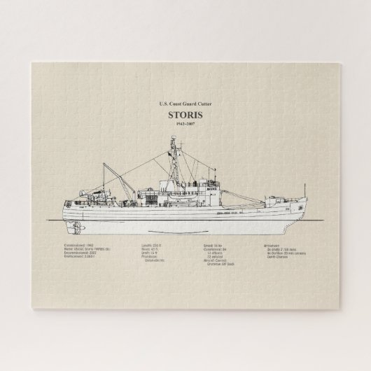 USCG Cutter Storis wmec-38 - SBD Puzzle (Horizontal)