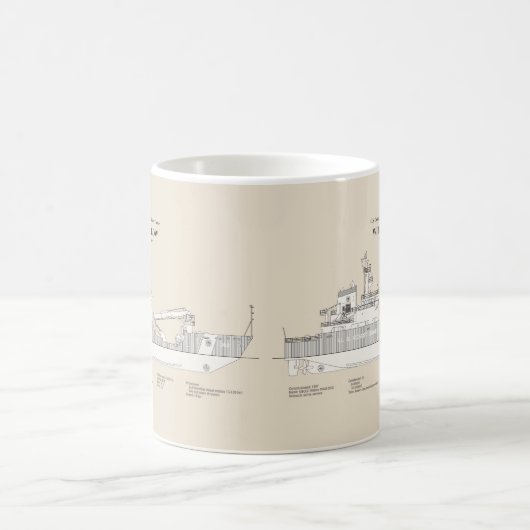 USCG Cutter Willow wlb-202 - SBD Kaffeetasse (Mittel)