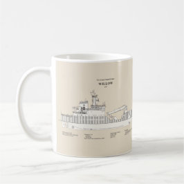 USCG Cutter Willow wlb-202 - SBD Kaffeetasse