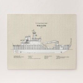 USCG Cutter Willow wlb-202 - SBD Puzzle