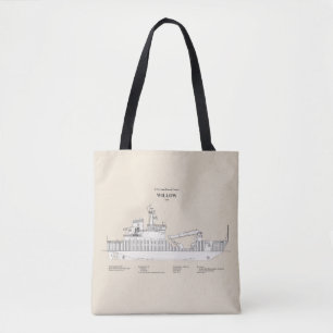 USCG Cutter Willow wlb-202 - SBD Tasche