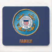 USCG-Familie Mousepad (Vorne)