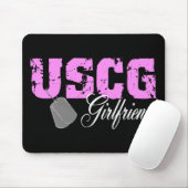 USCG Girlfriend Mousepad (Mit Mouse)