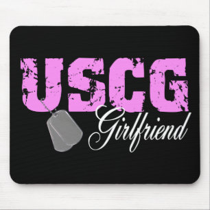 USCG Girlfriend Mousepad