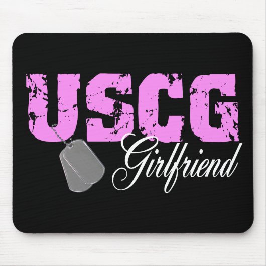 USCG Girlfriend Mousepad (Vorne)
