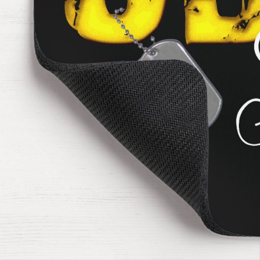 USCG Girlfriend Mousepad (Ecke)