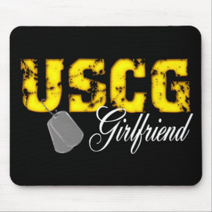 USCG Girlfriend Mousepad
