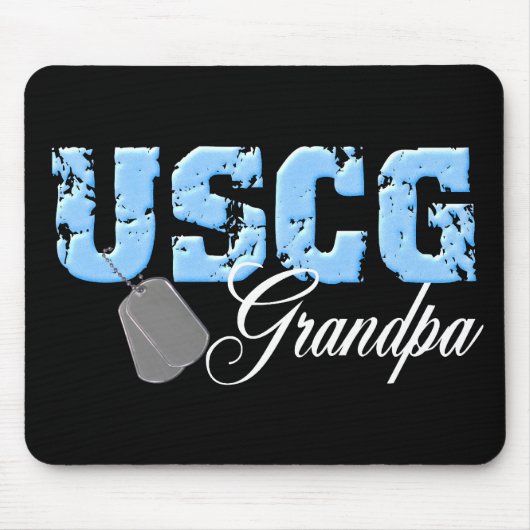 USCG Grandpa Mousepad (Vorne)
