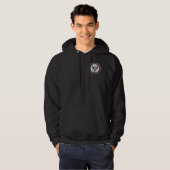 USCG Hilfen für Navigations-TeamKodiak Alaska Hoodie (Vorne ganz)