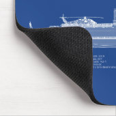 USCG Legare wmec-912 - ABD Mousepad (Ecke)