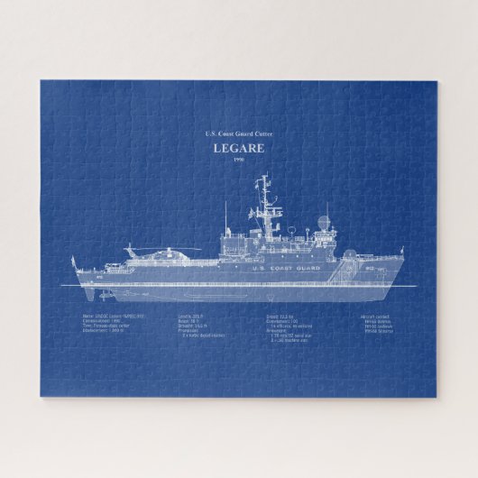 USCG Legare wmec-912 - ABD Puzzle (Horizontal)