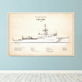 USCG Legare wmec-912 - SBD Leinwanddruck (Insitu (Holzboden))