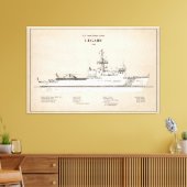 USCG Legare wmec-912 - SBD Leinwanddruck (Insitu (Wohnzimmer))