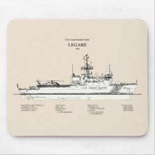 USCG Legare wmec-912 - SBD Mousepad