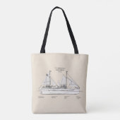 USCG Leuchtturm Zender Columbine - SBD Tasche (Rückseite)