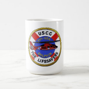 USCG Lifesavers - HH-65A Dolphin Kaffeetasse