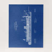 USCG Lighthouse Tender Goldenrod - ABD Puzzle (Vertikal)