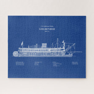USCG Lighthouse Tender Goldenrod - ABD Puzzle