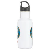 USCG Mama Custom Water Flasche (18 oz) Trinkflasche (Rückseite)
