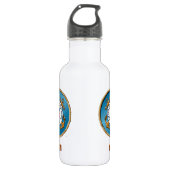 USCG Mama Custom Water Flasche (18 oz) Trinkflasche (Vorderseite)