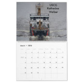USCG On & Oove The Hudson River 2023 Calendar Kalender (Mär 2026)
