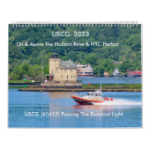 USCG On & Oove The Hudson River 2023 Calendar Kalender (Titelbild)