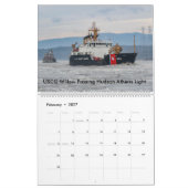 USCG On & Over the Hudson River 2021 Calendar Kalender (Feb 2027)