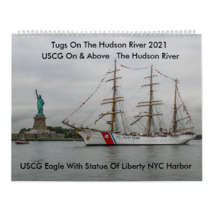 USCG On & Over the Hudson River 2021 Calendar Kalender