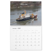 USCG On & Over the Hudson River 2021 Calendar Kalender (Jan 2027)