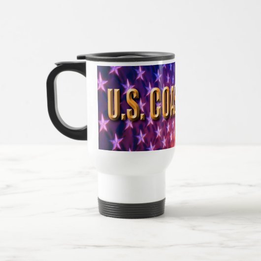 USCG Reise/Pendlerfahrten Tasse (Links)
