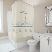 USCG Roger B. Taney Whec-37 - SBD Duschvorhang (Beispiel)