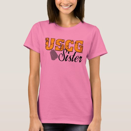 USCG Schwester T-Shirt (Vorderseite)