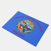 USCG Station Corpus Christi Texas Fußmatte (Schrägansicht)