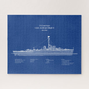 USCG USS Albuquerque PF-7 - ABD Puzzle