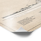 USCG USS Albuquerque PF-7 - SBD Fotodruck (Ecke)