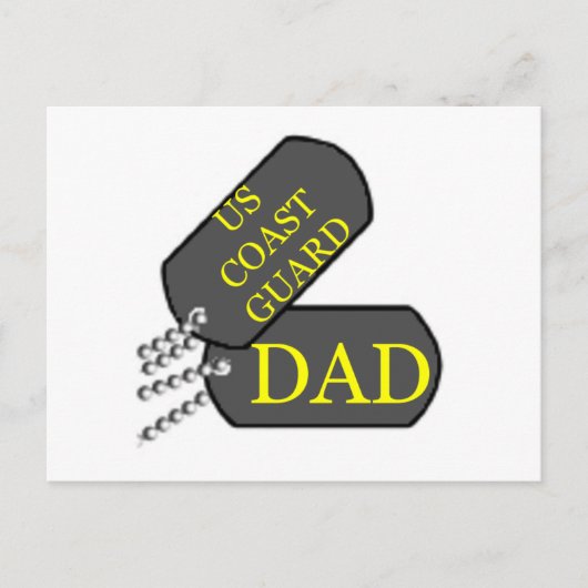 USCG-Vater Postkarte (Vorderseite)