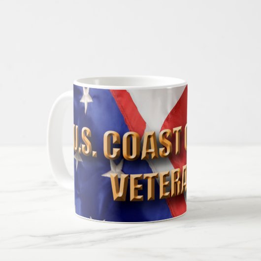 USCG VETERAN TASSE (Vorderseite Links)
