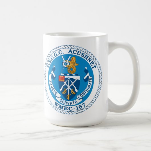 USCGC Acushnet WMEC-167 Kaffeetasse (Rechts)