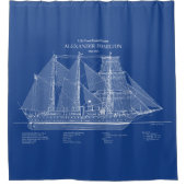 USCGC Alexander Hamilton wix-272 - ABD Duschvorhang (Vorderseite)