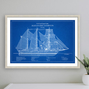 USCGC Alexander Hamilton wix-272 - ABD Fotodruck