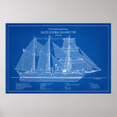 USCGC Alexander Hamilton wix-272 - ABD Poster (Vorne)