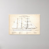 USCGC Alexander Hamilton wix-272 - SBD Leinwanddruck (Vorderseite)
