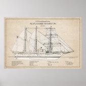 USCGC Alexander Hamilton wix-272 - SBD Poster (Vorne)